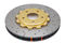 DBA DBA5600GLDXS - Drilled and Slotted 5000 XS Gold 2 Piece Brake Rotor