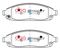 DBA DB2333SS - Street SS Brake Pads, 2 Wheel Set