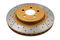 DBA DBA2438X - Drilled and Slotted Street XS Gold Brake Rotor with Kangaroo Paw Vanes