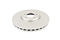 DBA Smooth-Plain Coated Street Brake Rotor