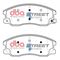 DBA DB1850SS - Street SS Brake Pads, 2 Wheel Set