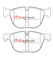 DBA DB2006XP - Disc Brake Pad Set