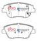 DBA DB2089SS - Street SS Brake Pads, 2 Wheel Set