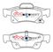 DBA DB2217SS - Street SS Brake Pads, 2 Wheel Set