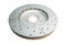 DBA DBA2312X - Drilled and Slotted Street XS Gold Brake Rotor with Kangaroo Paw Vanes