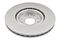 DBA Smooth-Plain Coated Street Brake Rotor