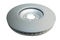DBA Smooth-Plain Coated Street Brake Rotor