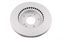 DBA Smooth-Plain Coated Street Brake Rotor