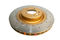 DBA DBA43090XS - Drilled and Slotted 4000 XS Gold Brake Rotor