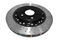 DBA DBA52532BLKXD - Drilled and Dimpled 5000 XD Black 2 Piece Brake Rotor with Kangaroo Paw Vanes