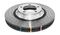DBA DBA52592SLVXD - Drilled and Dimpled 5000 XD Silver 2 Piece Brake Rotor with Kangaroo Paw Vanes