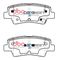 DBA DB2076SS - Street SS Brake Pads, 2 Wheel Set