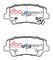 DBA DB2240SS - Street SS Brake Pads, 2 Wheel Set