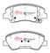DBA DB2272SS - Street SS Brake Pads, 2 Wheel Set