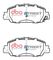 DBA DB2304SS - Street SS Brake Pads, 2 Wheel Set