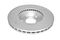 DBA Smooth-Plain Coated Street Brake Rotor