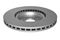 DBA Smooth-Plain Coated Street Brake Rotor