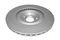 DBA Smooth-Plain Coated Street Brake Rotor