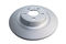DBA Smooth-Plain Coated Street Brake Rotor