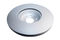 DBA Smooth-Plain Coated Street Brake Rotor