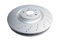 DBA Drilled and Dimpled Street XD Coated Brake Rotor
