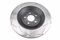 DBA DBA43003S - Slotted 4000 Series T3 Black Brake Rotor with Kangaroo Paw Vanes, Sold Individually