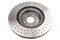 DBA Drilled and Dimpled 4000 XD Brake Rotor