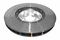 DBA DBA52774SLVXD - Drilled and Dimpled 5000 XD Silver 2 Piece Brake Rotor with Kangaroo Paw Vanes