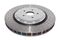 DBA DBA52788SLVXD - Drilled and Dimpled 5000 XD Clear Anodized 2 Piece Brake Rotor with Kangaroo Paw Vanes