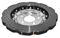 DBA DBA52834WSLVXD - Drilled and Dimpled 5000 XD Clear Anodized 2 Piece Brake Rotor with Kangaroo Paw Vanes