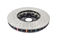 DBA DBA53940BLKXD - Drilled and Dimpled 5000 XD Black 2 Piece Brake Rotor with Kangaroo Paw Vanes