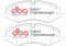 DBA DB2203SP - Sport SP Brake Pads, 2 Wheel Set