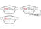 DBA DB2402SP - Sport SP Brake Pads, 2 Wheel Set