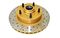 DBA DBA014X - Drilled and Slotted Street XS Gold Brake Rotor