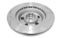 DBA DBA106HS - Slotted Street T2 Uncoated Brake Rotor with Kangaroo Paw Vanes
