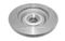 DBA DBA132S - Slotted Street T2 Uncoated Brake Rotor with Kangaroo Paw Vanes