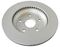 DBA Smooth-Plain Coated Street Brake Rotor
