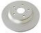DBA Smooth-Plain Coated Street Brake Rotor