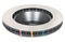 DBA DBA4048 - Smooth-Plain 4000 Series Black Brake Rotor with Kangaroo Paw Vanes, Sold Individually