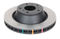 DBA DBA4048 - Smooth-Plain 4000 Series Black Brake Rotor with Kangaroo Paw Vanes, Sold Individually
