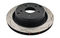 DBA DBA42019S - Slotted 4000 Series T3 Black Brake Rotor with Kangaroo Paw Vanes, Sold Individually