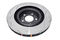 DBA DBA42105S - Slotted 4000 T3 Black Brake Rotor with Kangaroo Paw Vanes