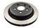 DBA DBA42108 - Smooth-Plain 4000 Black Brake Rotor with Kangaroo Paw Vanes