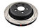 DBA DBA42108S - Slotted 4000 T3 Black Brake Rotor with Kangaroo Paw Vanes