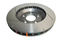 DBA DBA42113SR - Slotted 4000 T3 Black Brake Rotor with Kangaroo Paw Vanes