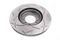 DBA DBA42236 - Smooth-Plain 4000 Black Brake Rotor with Kangaroo Paw Vanes