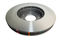 DBA DBA42242 - Smooth-Plain 4000 Black Brake Rotor with Kangaroo Paw Vanes