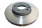 DBA DBA42242 - Smooth-Plain 4000 Black Brake Rotor with Kangaroo Paw Vanes