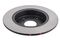 DBA DBA42482 - Smooth-Plain 4000 Series Black Brake Rotor with Kangaroo Paw Vanes, Sold Individually
