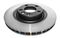 DBA DBA42590 - Smooth-Plain 4000 Series Black Brake Rotor with Kangaroo Paw Vanes, Sold Individually